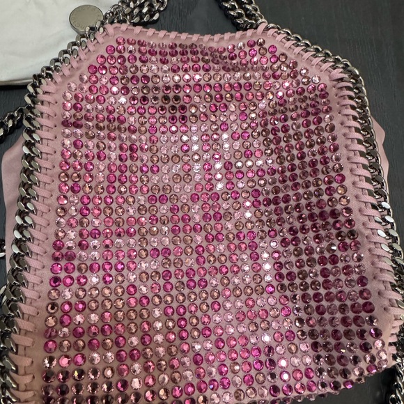 Stella McCartney Pink and Silver Shoulder Bag - Picture 9 of 11